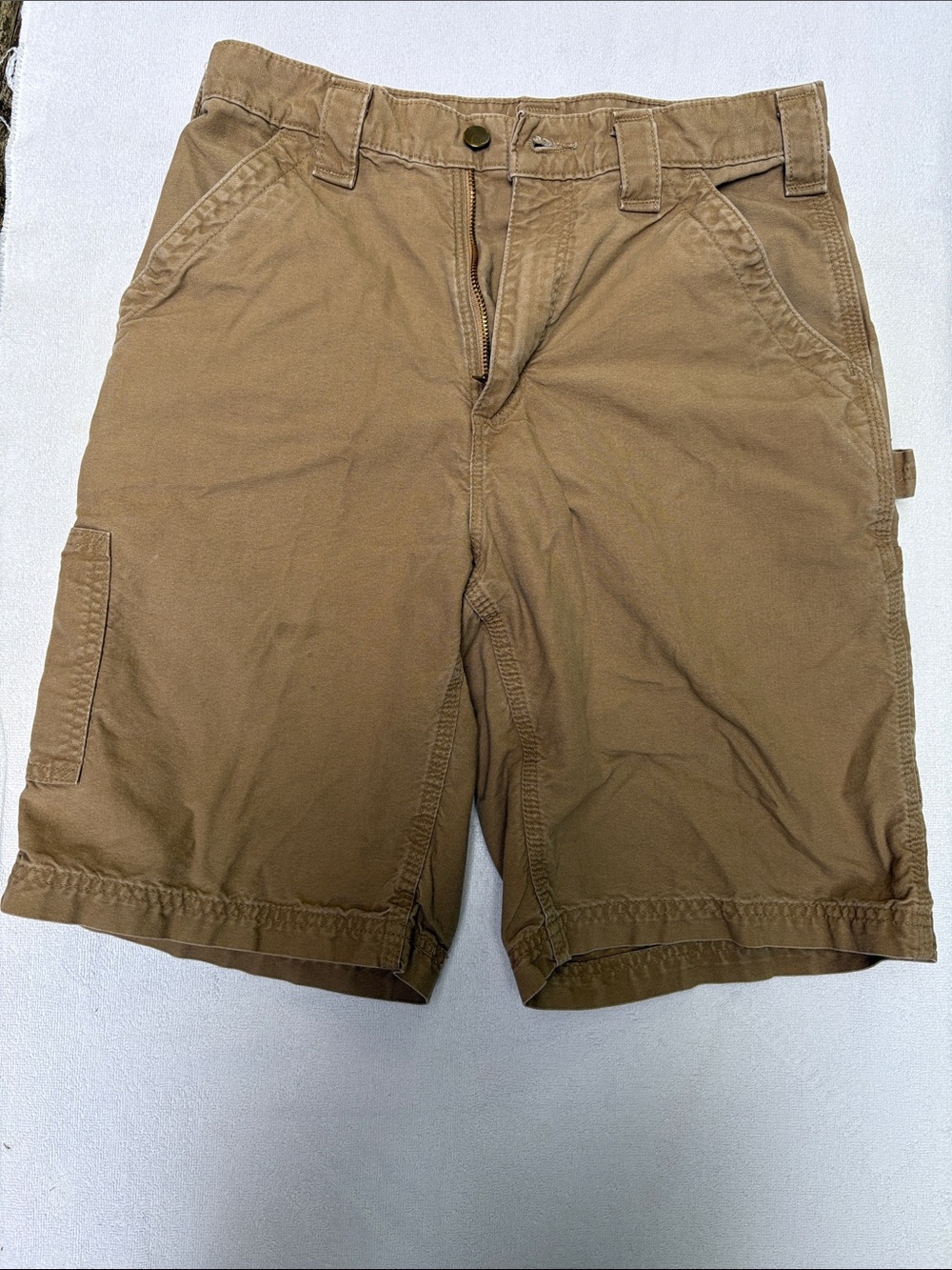 Carhartt Men's Tan Cargo Work Shorts